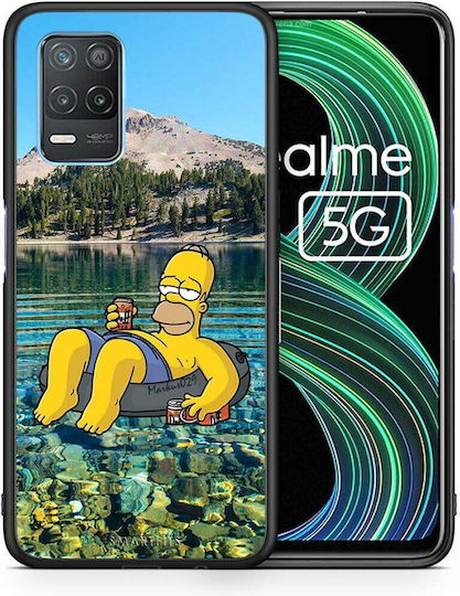 Smartfits Summer Happiness Задна корица Жълт (Realme 8 5G)