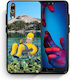 Smartfits Summer Happiness Back Cover Galben (Huawei P20)