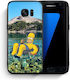 Smartfits Summer Happiness Back Cover Galben (Galaxy S7 Edge)