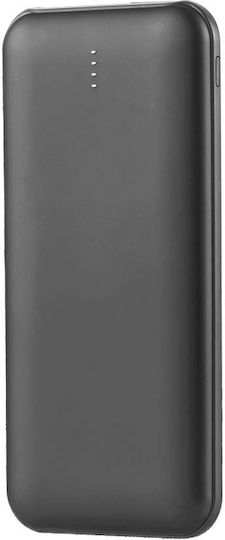 V-TAC VT-3527 Power Bank 10000mAh 10W με 2 Θύρες USB-A Μαύρο