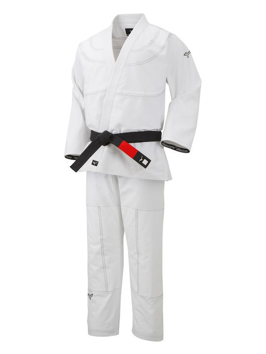 Mizuno Ανδρική Στολή Brazilian Jiu Jitsu Λευκή