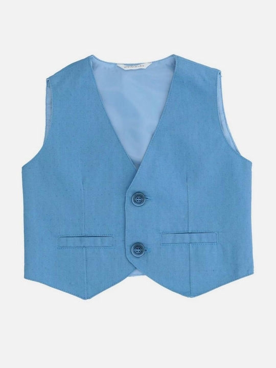 TakTakBaby Kids Vest Light Blue