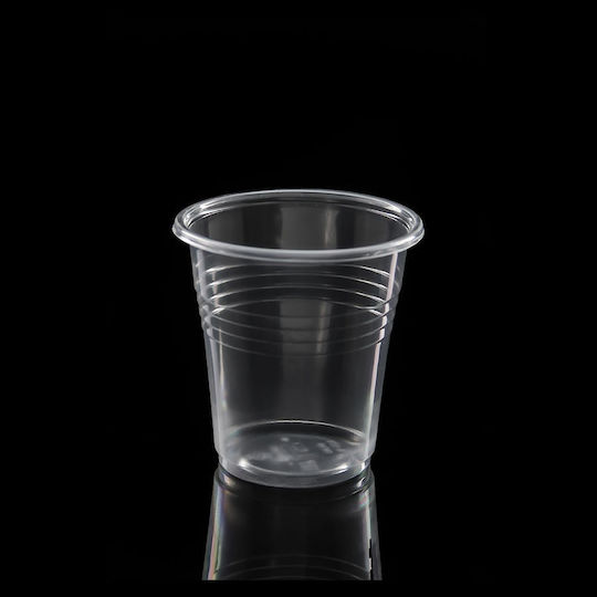 Lariplast Ποτήρι μιας Χρήσης Πλαστικό Καφέ 130ml 100τμχ