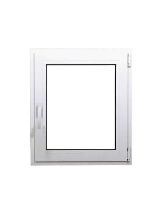 Koemmerling PVC Hinged Window W50xH90cm