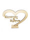 Woodseason Wedding Decoration from Wood 25cm