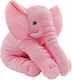 Natural Plush Elephant 37 cm