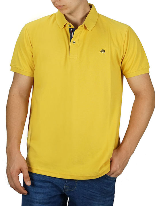 Ndc Men's Short Sleeve Blouse Polo Yellow