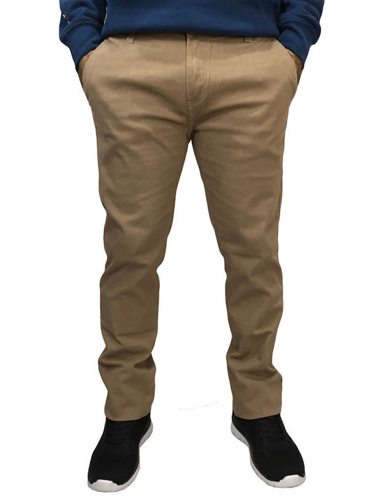 Dsplay Men's Trousers Chino Beige