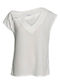 Matis Fashion Women's Summer Blouse Short Sleeve Beige