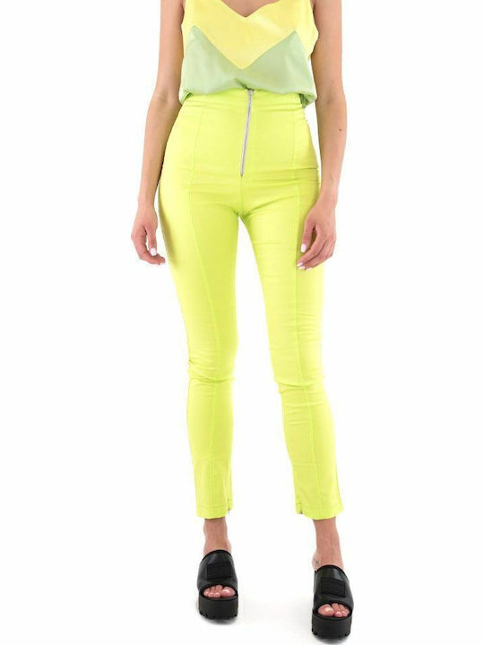 Pants Γυναικείο Υφασμάτινο Παντελόνι Πράσινο