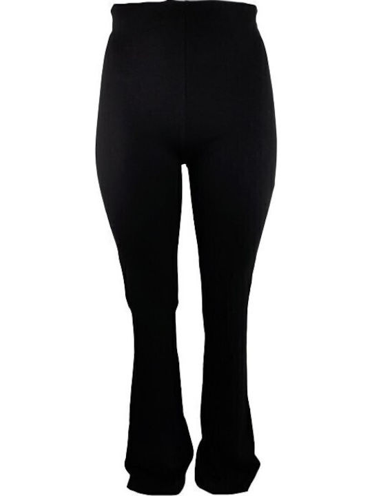 Damenhose mit Gummiband Schwarze