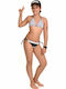MiandMi Costum de baie pentru copii Bikini Alb
