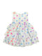 All Stars Kids Dress Polka Dot White