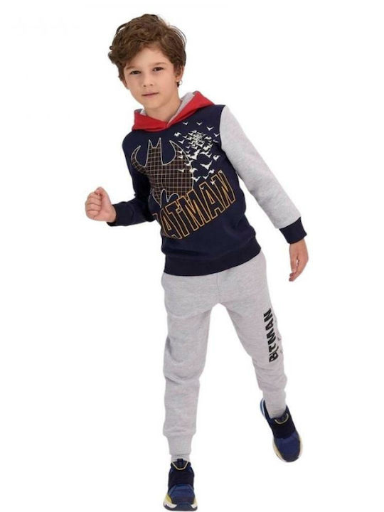 Roly Poly Kids Sweatpants Set Navy Blue 2pcs Batman