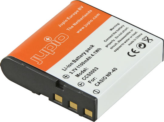 Jupio Kamera Batterie Np-40 CCS0003 Lithium-Ionen (Li-Ion) Kompatibel mit Casio