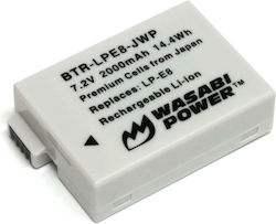 Wasabi BTR-LPE8-JWP Kamera-Batterien 2000mAh Kompatibel mit Canon Wasabi BTR-LPE8-JWP Kamera-Batterien 2000mAh Kompatibel mit Canon
