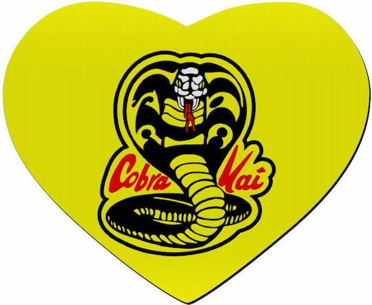 Koupakoupa Cobra Kai Gelbes Mauspad (230mm)