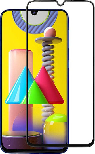 5D Vollflächig gehärtetes Glas (Samsung Galaxy M21, M30 S)