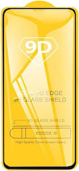 9D Vollkleber Vollflächig gehärtetes Glas Schwarz (Poco X3 GT)