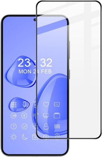 Vollkleber Vollflächig gehärtetes Glas Schwarz (Galaxy S23+)