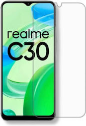 Закалено стъкло за цялото лице Черен (Realme C30) Закалено стъкло за цялото лице Черен (Realme C30)