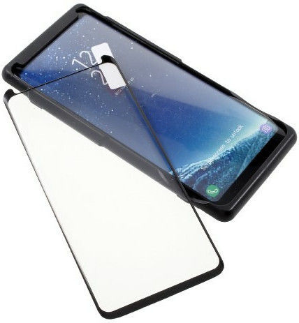 Sm-g950 Full Face Tempered Glass Black (Samsung Galaxy S8 Sm G950)
