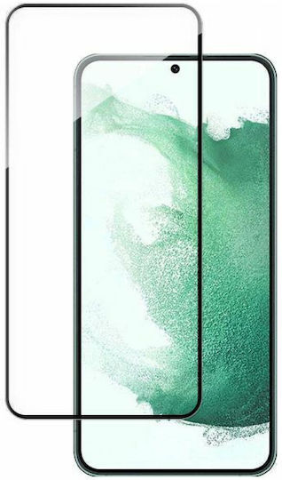 Frame Adeziv complet Full Face Tempered Glass Negru (Galaxy S22+ 5G - Galaxy S22+ 5G)
