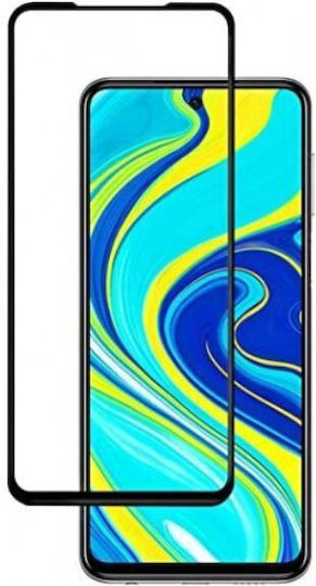 Frame 3D Full Glue Full Face Tempered Glass Black (Redmi 10A)