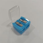 Double Pencil Sharpener Blue