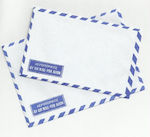 Umschlag Korrespondenz 1Stück 11.5x16.5cm in Weiß Farbe 17314Μ
