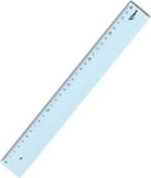 Plastic Transparent Ruler 20cm