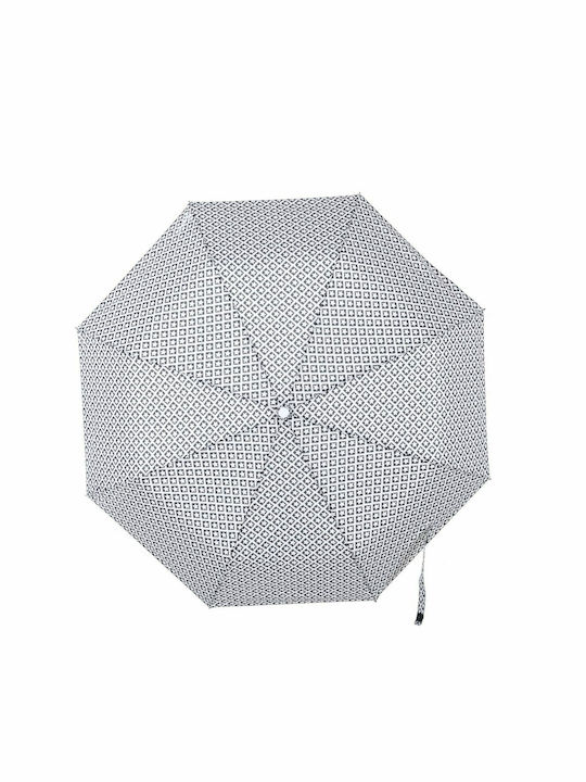Windproof Automatic Umbrella Compact Gray