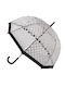Trend Automatic Umbrella with Walking Stick White