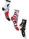 Superheroes Kids' Socks Knee-High Multicolored 3 Pairs