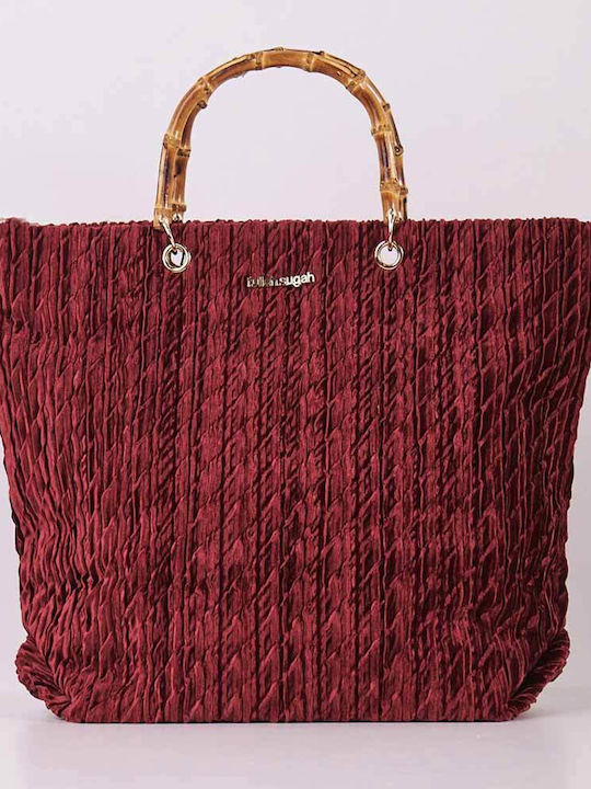 Fullah Sugah Damen Tasche Schulter Rot