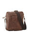Leather Men's Bag Shoulder / Crossbody Brown