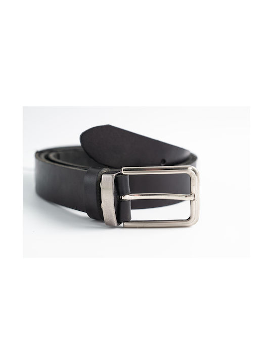 Men's Leather Belt Black