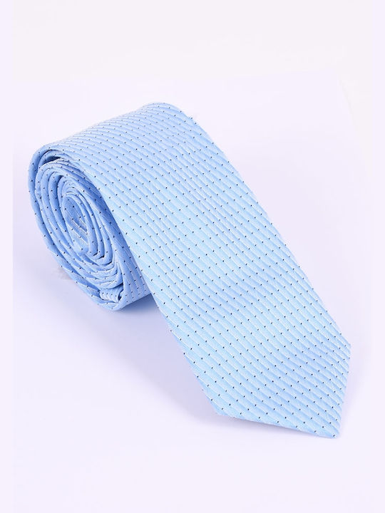 Men's Tie Printed Light Blue