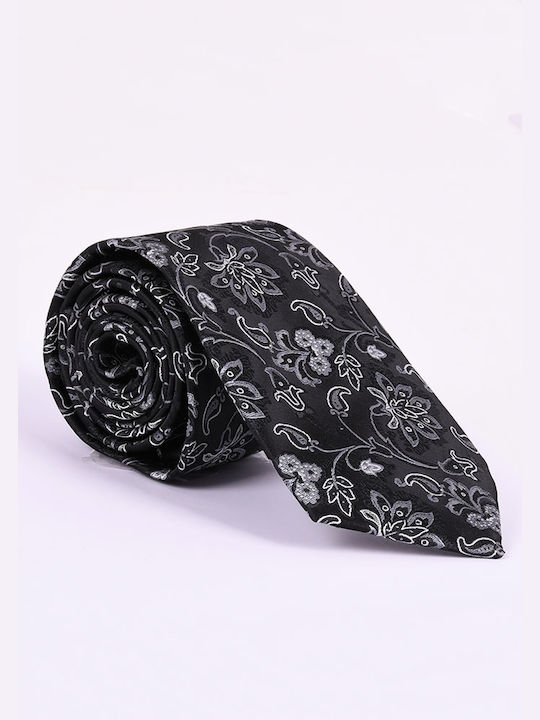 Cravată pentru Bărbați Tipărit în Culorea Negru