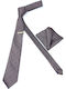 Men's Tie Set Printed Blue