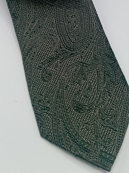 Epic Ties Herren Krawatte Seide Gedruckt in Grün Farbe