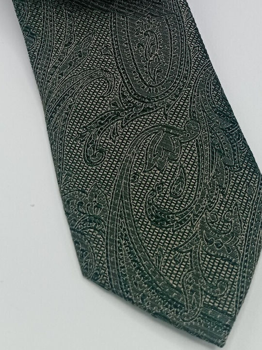 Epic Ties Silk Men's Tie Printed Green