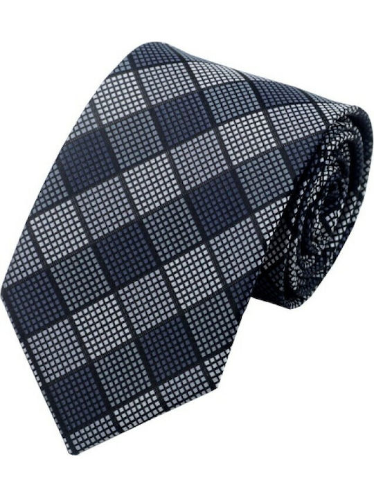 Epic Ties Men's Tie Silk Printed in Gray Color