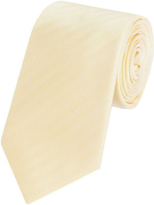 Epic Ties Silk Men's Tie Monochrome Yellow