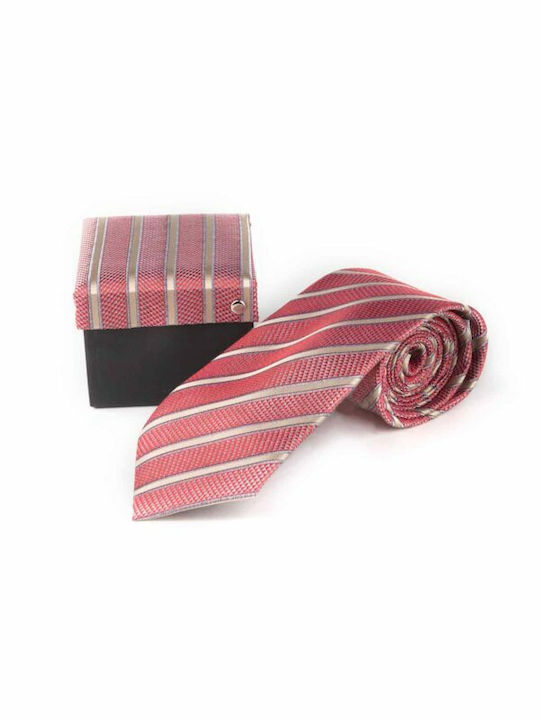 Herren Krawatte Seide Gedruckt in Rot Farbe