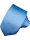 Herren Krawatte Monochrom in Hellblau Farbe