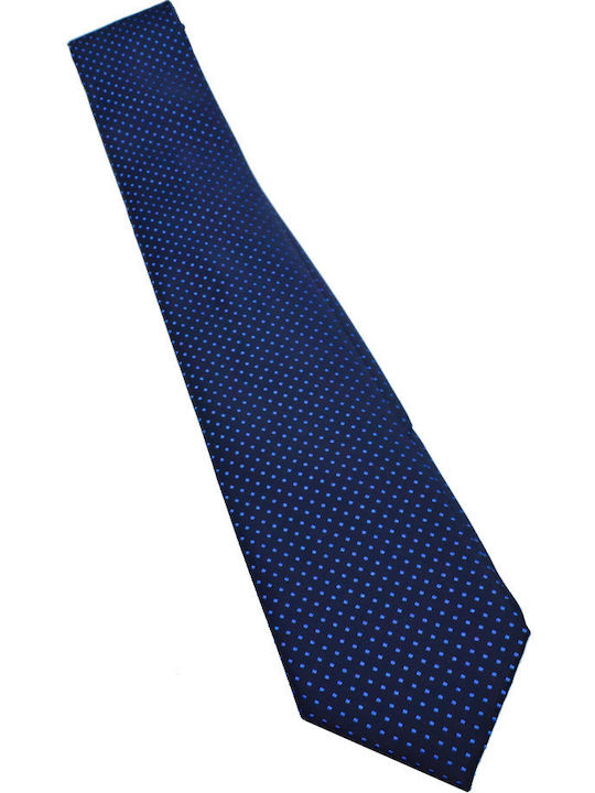 Herren Krawatte Synthetisch Gedruckt in Marineblau Farbe