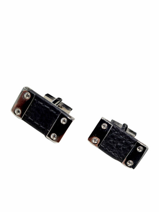 Cufflinks of Steel Black