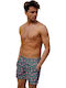 Men's Swimwear Shorts Multicolour with Patterns