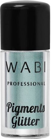Wabi Beauty Pigments Glitter Lidschatten in Pulver mit Türkis Farbe 1.8gr